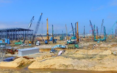 Использование в Yarge Engineering Technology Co., Ltd. более чем 100 стационарных копр